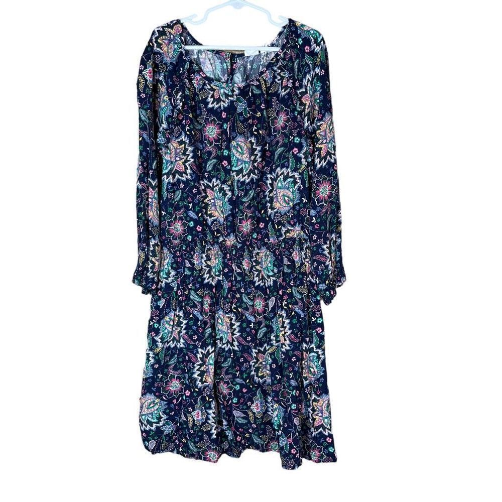 Gap Girls Flower Print Dress Size XL